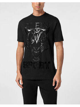 Plein Sport Plein Sport T-Shirt 10155 Czarny Regular Fit