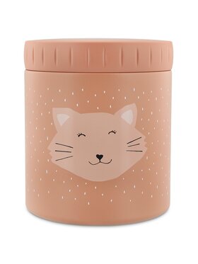 Trixie Baby Trixie Baby Termos obiadowy Termiczny pojemnik na jedzenie 500 ml - Kot Różowy