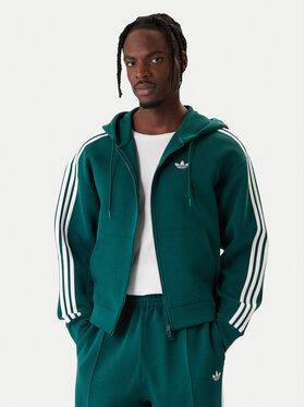 adidas adidas Sweatshirt adicolor Spacer KD4085 Grün Loose Fit