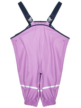 Playshoes Playshoes Spodnie przeciwdeszczowe 405424 M Fioletowy Regular Fit