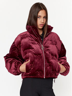 Juicy Couture Juicy Couture Télikabát Madeline JCWI221035 Bordó Relaxed Fit