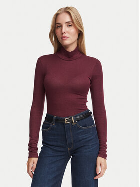 Guess Guess Поло W4BP14 KCGM2 Бордо Slim Fit