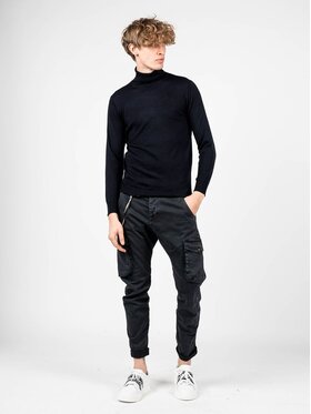 Xagon Xagon Sweter A22081 & ELV18 Granatowy Regular Fit
