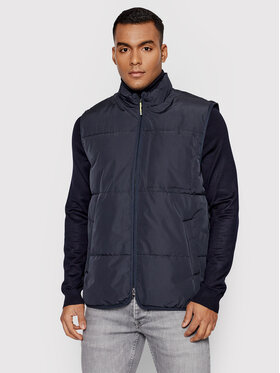 Only & Sons Only & Sons Kamizelka Jeremy 22020390 Granatowy Slim Fit