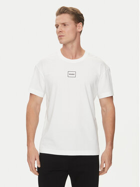 HUGO HUGO Tricou Laze 50525236 Alb Regular Fit