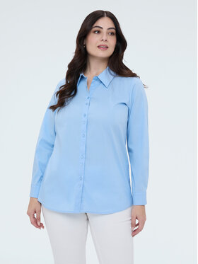 Fiorella Rubino Fiorella Rubino Camicia 5027T001431N004 Turchese A-Line Fit
