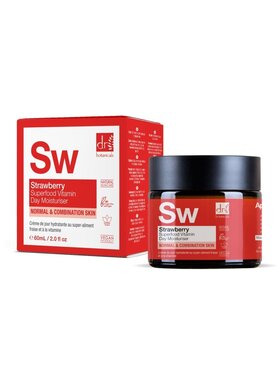 Dr Botanicals Dr Botanicals Superfoodowy krem na dzień z witaminą C i truskawką 60 ml Krem na dzień