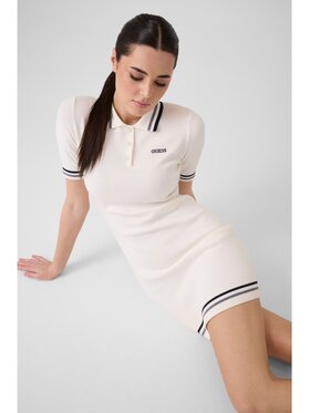 Guess Guess Sukienka codzienna 183936 Biały Classic Fit
