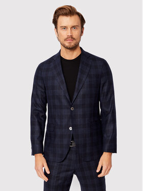 Oscar Jacobson Oscar Jacobson Švarkas Fogerty 3154 3577 Tamsiai mėlyna Regular Fit