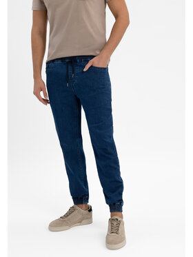Volcano Volcano Joggery D-ROGGER Niebieski Regular Fit