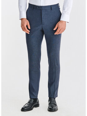 Pako Lorente Pako Lorente Spodnie garniturowe P25WF-6G-007 Granatowy Slim Fit