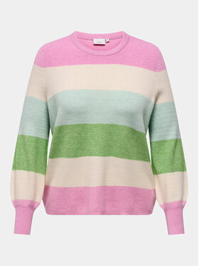 ONLY Carmakoma ONLY Carmakoma Svetr New Daria 15306802 Barevná Regular Fit