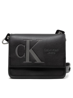 Calvin Klein Jeans Calvin Klein Jeans Дамска чанта Sculpted Boxy Flap Xbody Dyn K60K609314 Черен