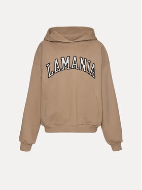 La Mania La Mania Bluza TWIN Beżowy Basic Fit