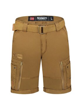 Geographical Norway Geographical Norway Bermudy SY1699H/GN-Kaki Khaki Regular Fit