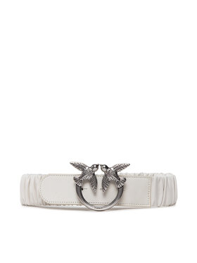 Pinko Pinko Cintura da donna PINKO-Love Ruffle 1 H4 Belt Bianco