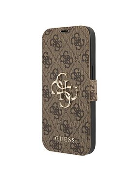 Guess Guess Etui na telefon iPhone 13 Pro Max Brązowy