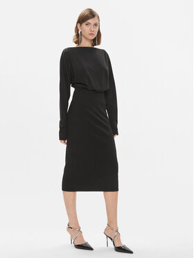 PINKO Pinko Vsakodnevna obleka Bolt 102291 A1CT Črna Regular Fit