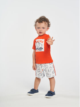 Birba Trybeyond Birba Trybeyond Tricou 999 64059 00 M Portocaliu Regular Fit