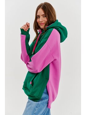 NAOKO NAOKO Bluza Candy Forest Zielony Regular Fit