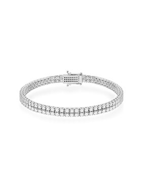 Fugart Fugart Bransoletka Złota bransoletka z diamentami laboratoryjnymi FB034-B585-LD2.96 Biały