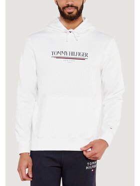 Tommy Hilfiger Tommy Hilfiger Μπλούζα BRAND LOVE HILFIGER Λευκό Casual Fit
