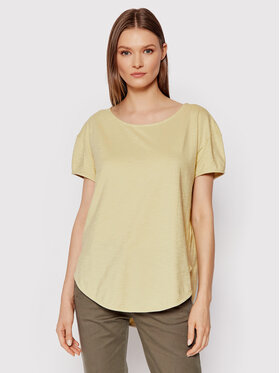 United Colors Of Benetton United Colors Of Benetton Marškinėliai 3BVXE19E6 Smėlio Oversize