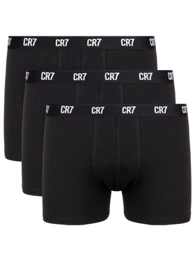 Cristiano Ronaldo CR7 Комплект боксерів Basic Trunk 3-Pack 8100-49-900 Чорний