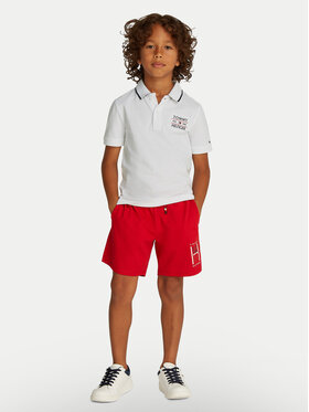 Tommy Hilfiger Tommy Hilfiger Pólóing KB0KB09524 S Fehér Regular Fit