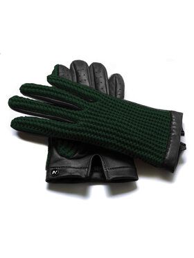 napo gloves napo gloves Rękawiczki Męskie napoCROCHET (czarny/zielony) XL Zielony