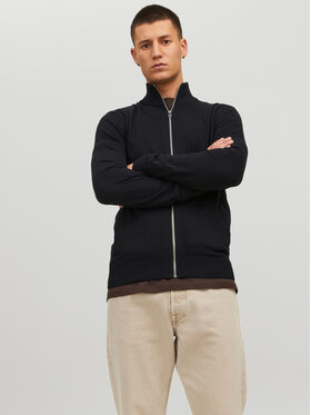 Jack&Jones Jack&Jones Megztinis 12223949 Juoda Regular Fit