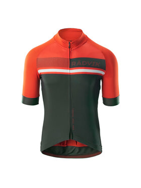 Radvik Radvik Koszulka rowerowa Foxtrot Pomarańczowy Fitted Fit