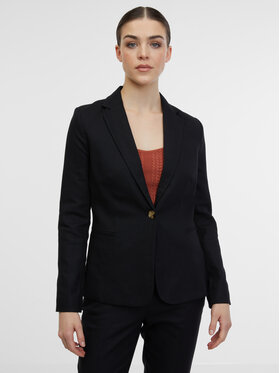 Orsay Orsay Marynarka 1000286660000__44 Czarny A-Line Fit