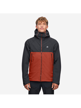 Alpinus Alpinus Kurtka softshell Pelat Pomarańczowy Regular Fit
