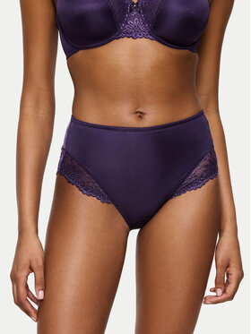 Triumph Triumph Klasične spodnje hlačke z visokim pasom Ladyform Soft Maxi 10210671 Vijolična