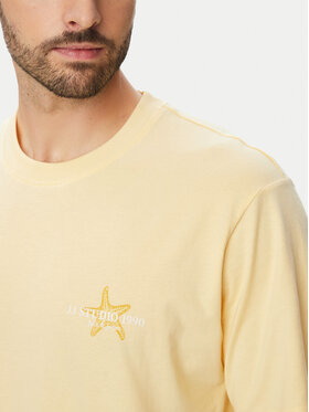 Jack & Jones Jack & Jones Тишърт Corals Tee 12288345 Светложълт Loose Fit