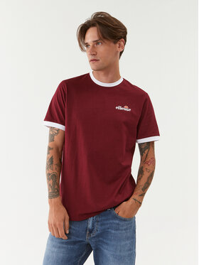 Ellesse Ellesse Majica SHL10164 Bordo rdeča Regular Fit