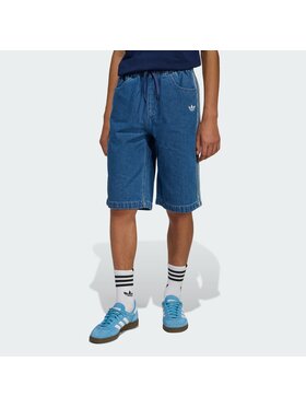 adidas adidas Szorty jeansowe JORTS Niebieski jasny Loose Fit