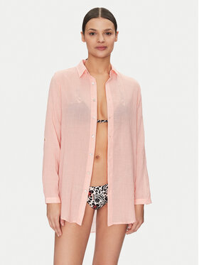 Banana Moon Banana Moon Camicia Gary Adilson HPP13 Corallo Regular Fit