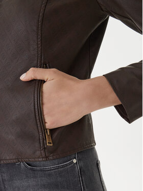 Μπουφάν από απομίμηση δέρματος Guess