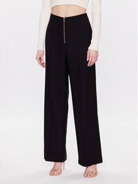 Edited Edited Hlače Lean EDT6704001 Crna Relaxed Fit
