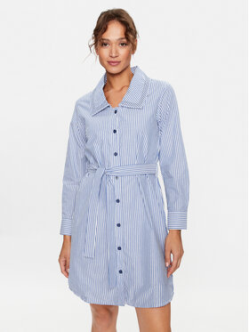 Silvian Heach Silvian Heach Hemdkleid GPP23120VE Blau Regular Fit