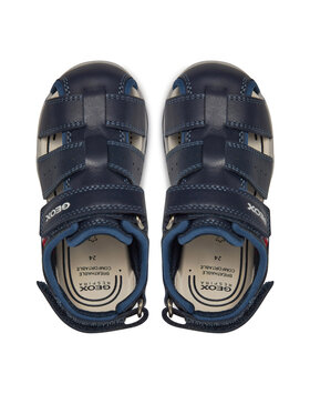 Geox Sandale B Sandal Flaffee Boy B4559B 08515 C4002 S Tamnoplava