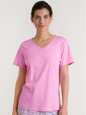 Calida Calida T-Shirt 14991 Różowy Comfortable Fit