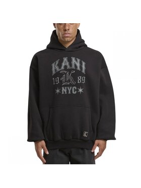 Karl Kani Karl Kani Mikina WESTERN OS HOODIE Černá Regular Fit