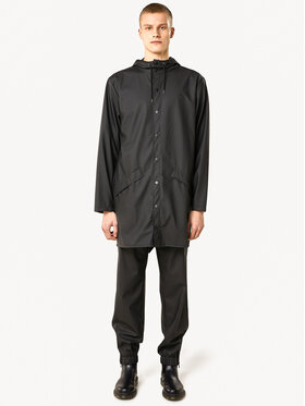 Rains Rains Geacă de ploaie Unisex 1202 Negru Regular Fit