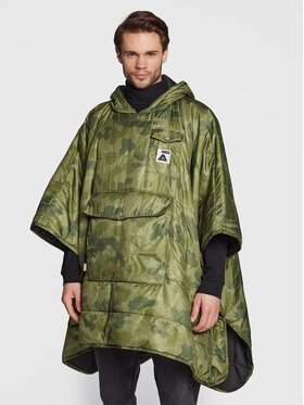 Poler Poler Poncho 221ACU5601 Verde Relaxed Fit