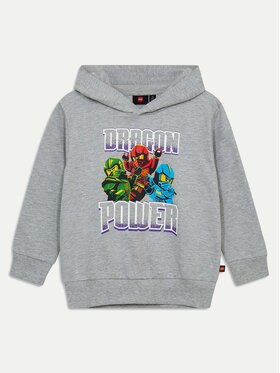 LEGO LEGO Bluză Ninjago 12011409 Gri Relaxed Fit