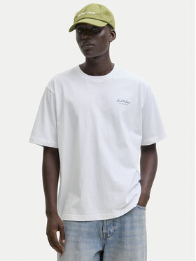 Jack & Jones Jack & Jones T-Shirt Earchive 12287990 Bílá Regular Fit