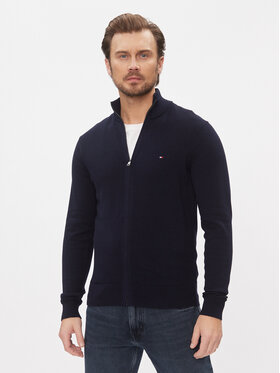 Tommy Hilfiger Tommy Hilfiger Кардиган MW0MW28050 Тъмносин Regular Fit